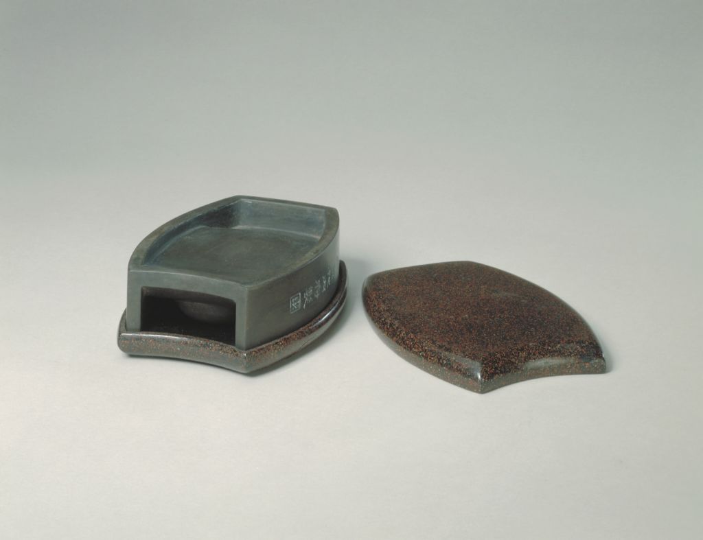 图片[1]-Lu Kuisheng’s lacquer sand inkstone-China Archive